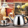 Factory Direct Supply Stainless Steel Induction Cooker Flat Bottom Tea Kettle Kettle Tea Kettle Stainless Steel Tea Set