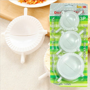 Kitchen Helper Dumpling Mold Set: Deluxe Edition with Large, Medium, and Small Sizes for Making Dumplings at Home