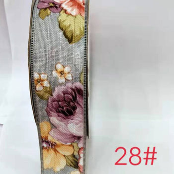 Factory in stock supply embossed belt Japanese clothing accessories Ribbon gift packaging hair accessories DIY knitted belt