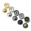 Spot small batch of metal mushroom rivet button alloy button bald head two buckle cap buckle denim buckle 5 colors