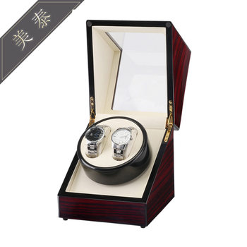 Electric watch box 2+0 Ebony paint electric watch Shaker automatic winding watch box single head rotating watch box