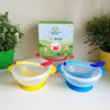 Baby Non-slip Suction Disc Bowl Spoon Set Baby Food Children's Temperature Training Bowl Baby Products