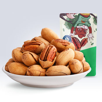 [Three Squirrels_Pecan 120g] Snack Nuts Specialty Pecan Roasted Seeds and Longevity Dried Fruit