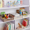 Plastic Rectangular Storage Basket Desktop Storage Basket Kindergarten Toy Storage Box Portable Storage Basket Wholesale