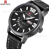 Мужские спортивные часы NAVIFORCE Lingxiang 9143, модные повседневные простые мужские водонепроницаемые кварцевые часы, мужские часы