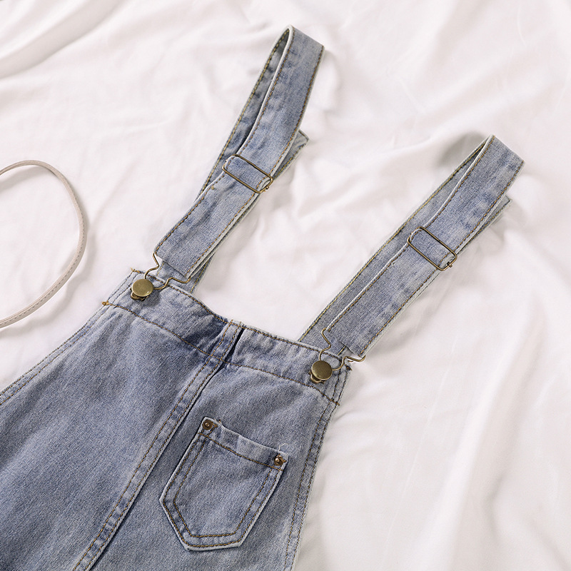 Womens Denim Overalls Loose Fit Harem Style Slimming Design Casual Spring and Autumn Wear Wholesale Available