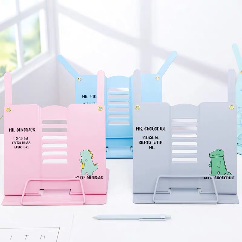 Elementary School student cute desktop reading stand reading bookshelf reading bookshelf metal multifunctional foldable children music score stand