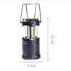 AA dry battery plastic lantern outdoor camping lamp COB camping lamp portable lamp stretch emergency tent lighting lamp