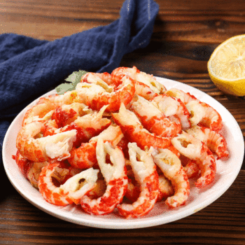 Wholesale Grade 3 Yellow Crawfish Roe and Lobster Meat Rice Bowl 2000g