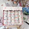 And Paper Tape 2M hand Ledger decorative tape handmade diy printing fresh tearable creative stationery hand Ledger tape