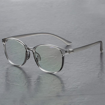 Wholesale glasses frame transparent TR90 glasses for prison detention center without screws without metal with myopia glasses frame