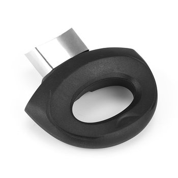 Stainless steel pot ear with fire ring single hole screw installation cookware handle pot cover accessories factory wholesale