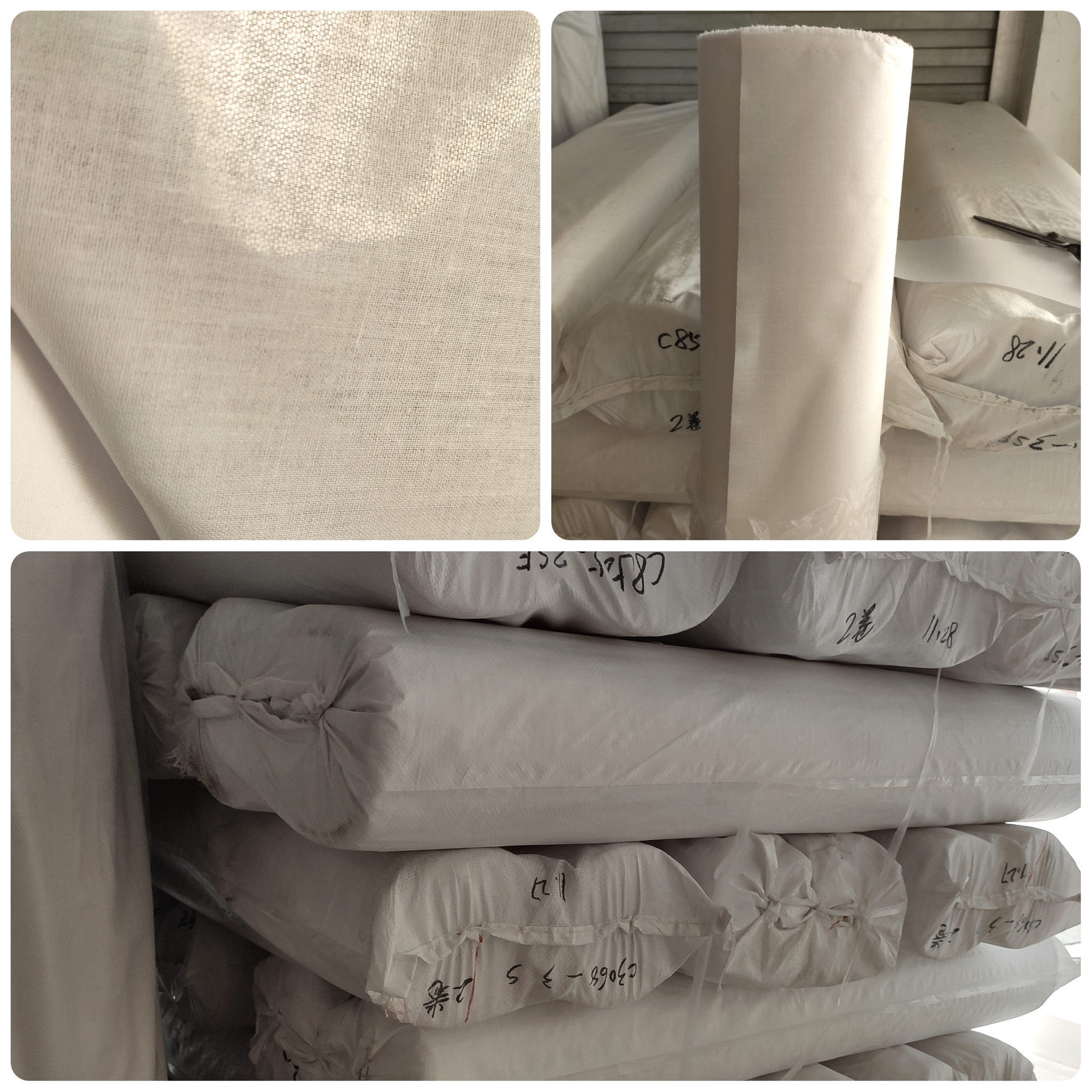 3068HF cotton collar lining shirt lining cloth wind pressure shirt collar hard lining Cotton shaped lining high temperature rubber shirt lining