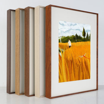 Aluminum alloy photo frame wall 20 24 inch A4a3 custom any size picture frame frame 8k4k mounted jigsaw frame