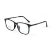 New Rubber Titanium Glasses Frame Soft and Comfortable Myopia Glasses Frame Men's Simple Retro Full Frame Wholesale 9825