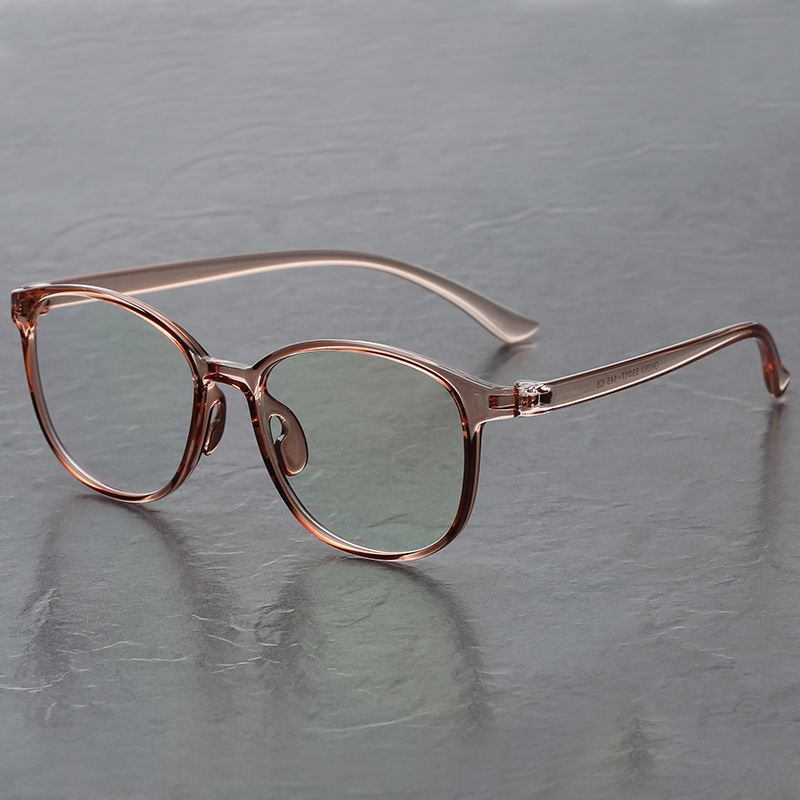 Wholesale glasses frame transparent TR90 glasses for prison detention center without screws without metal with myopia glasses frame