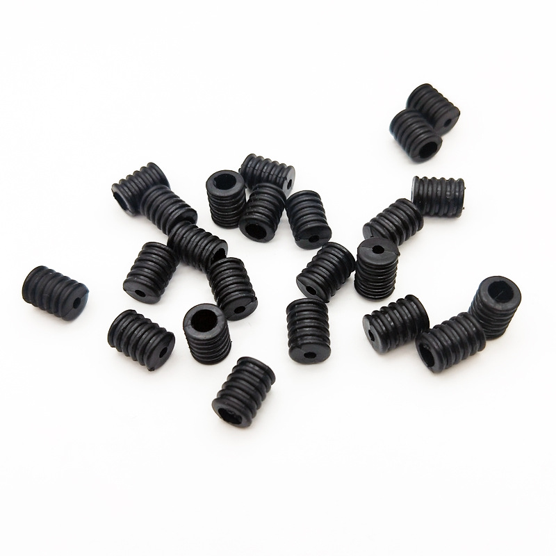 Mask adjustable buckle thread PVC silicone flat round love ear hook buckle environmental protection soft glue factory direct wholesale