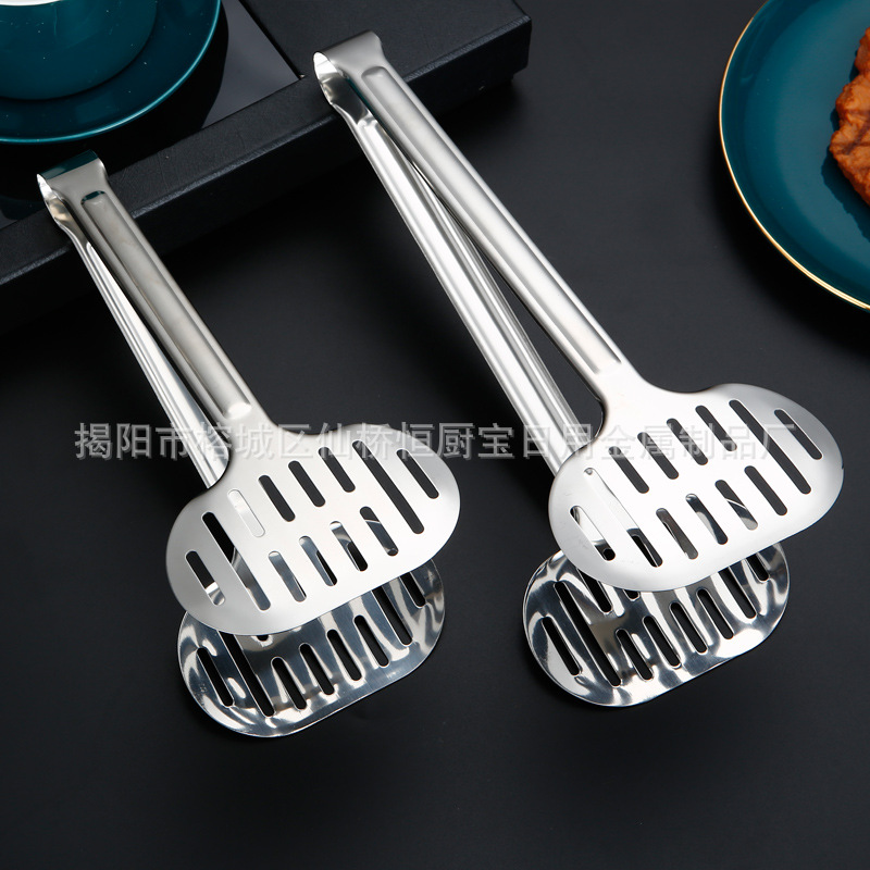 Factory Direct multi-functional stainless steel food clip steak clip buffet clip food clip barbecue supplies