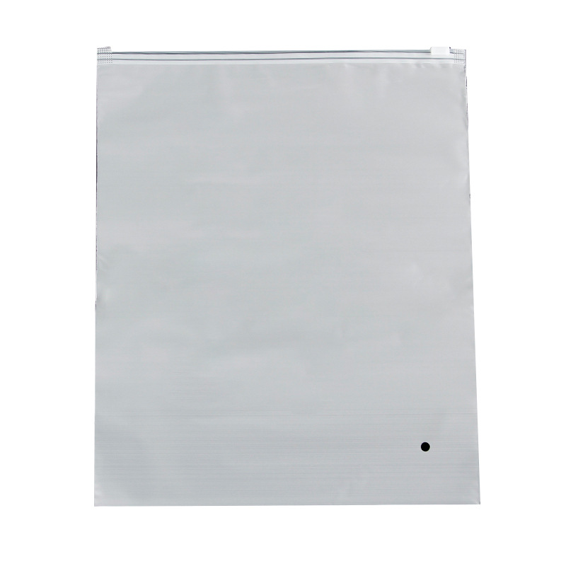 Frosted Transparent Clothing Zipper Bag Socks Underwear Scarf Gloves down Jacket Bedding Storage Ziplock Bag