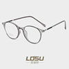 New tr90 glasses retro glasses frame men's and women's literary transparent flat glasses glasses manufacturers direct 8151