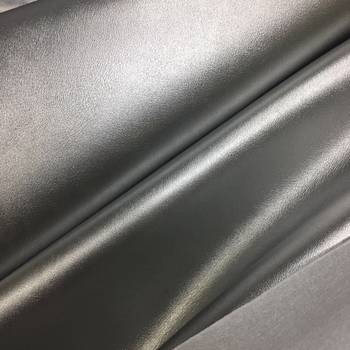 Leather Manufacturers Wholesale Maserati Texture Silver Cowhide Leather Bags, Artificial Leather Handbags, Leather Goods, Belts, Light Luxury