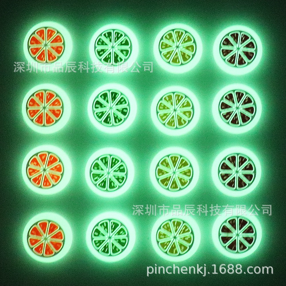 switch handle cap JOYCON rocker cap lemon grapefruit orange luminous button silicone cap