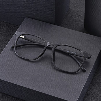 TR90 myopia glasses frame retro large frame imitation wood grain glasses frame can be equipped with myopia K002