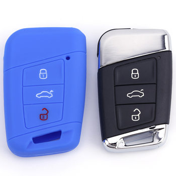 Applicable to Volkswagen B 8 Pa Sart silicone key case maiteng Arteon car key case weishou remote control protective case