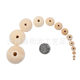 diy jewelry accessories 4-40mm large and small holes of wood, Lotus, loose beads, wood beads manufacturers directly supply wood products all over the world