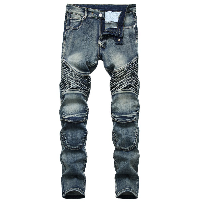 Cross-border supply of European and American jeans men Amazo...
