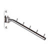 304 Stainless Steel Activity Punch-free Bedroom Hotel Wine Balcony Shop Rotating Clothes Rod Hook Swinging Clothes Rod