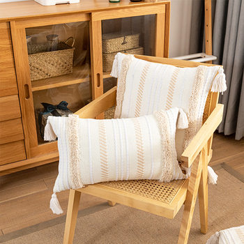 Moroccan Tufted Pillowcase Modern Simple Nordic Style Cushion Cover Cross-border Exclusive for Amazon AliExpress