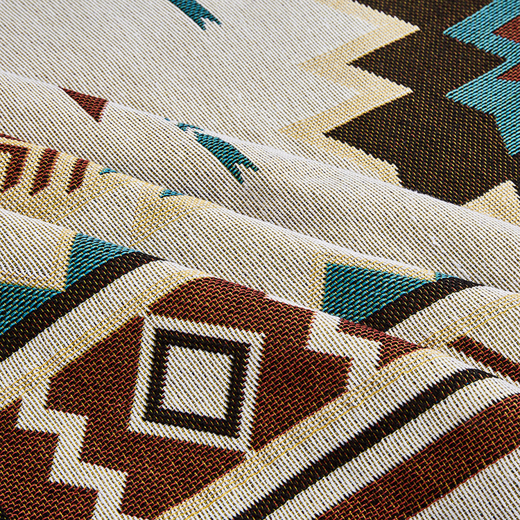 Foreign Trade European-Style Sofa Towel Full Cover Fabric Backrest Towel Sucre Line Blanket Carpet Non-Slip Sofa Cushion Universal for All Seasons