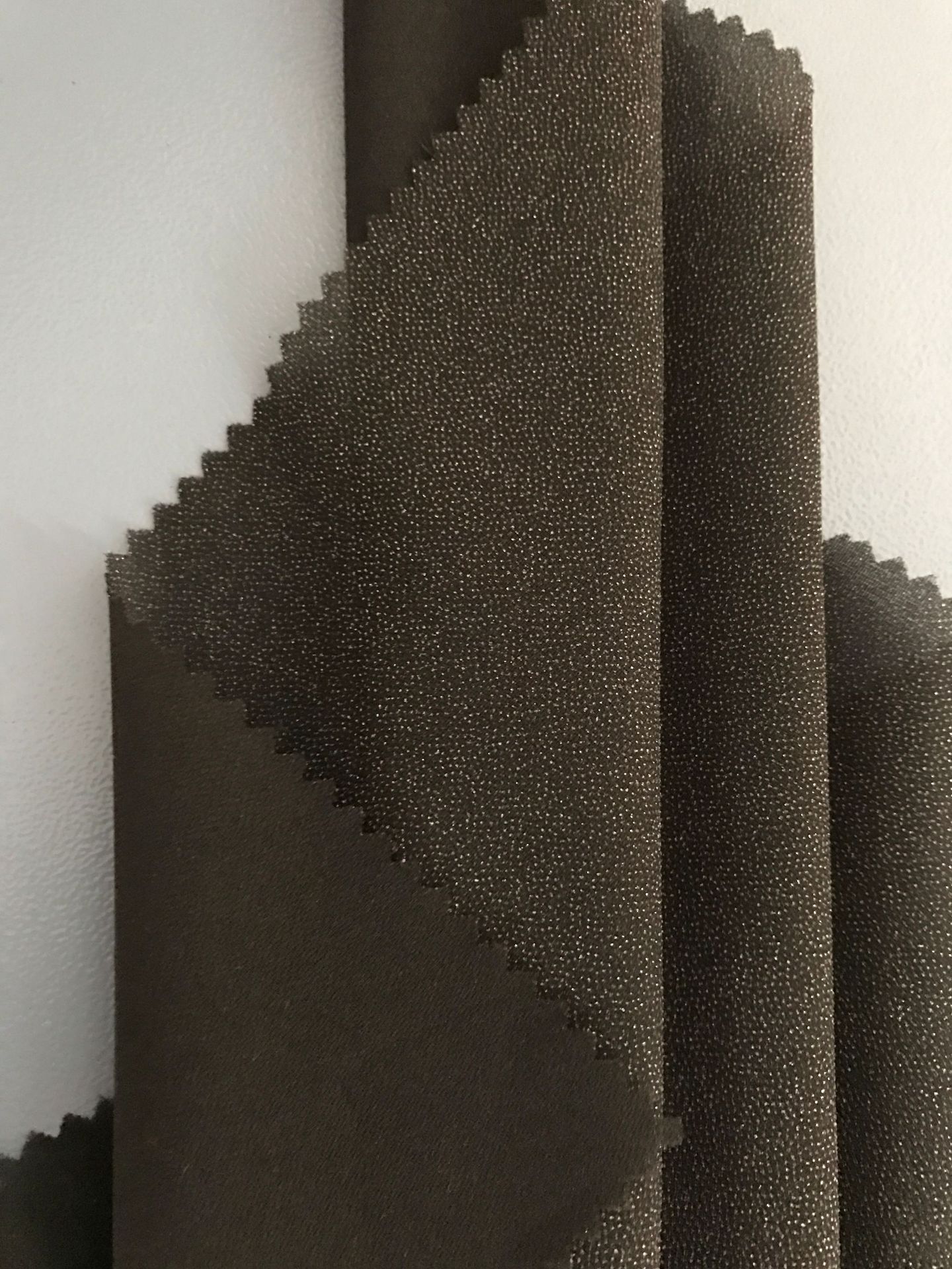 Lining cloth factory direct 75D twill mixed powder 153CM spun lining cloth suit body composite adhesive lining