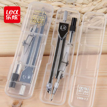 Le Xuan 4001 compasses student examination stationery drawing design tools with compasses accessories metal compasses with refills