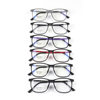 New Rubber Titanium Glasses Frame Soft and Comfortable Myopia Glasses Frame Men's Simple Retro Full Frame Wholesale 9825