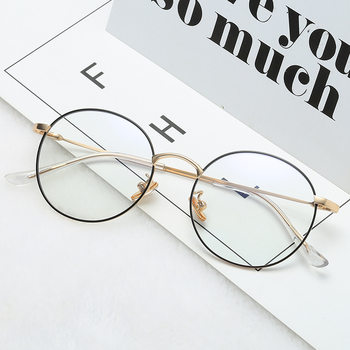 77507 anti-radiation anti-blue light glasses frame men's fashionable computer eye protection myopia women's Korean-style non-degree plain