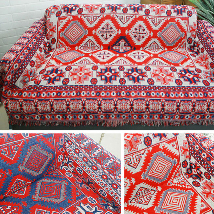 American Style Sofa Cushion Sofa Cover Sofa Towel Knitted Thread Blanket Tablecloth Multifunctional Blanket Sumino Multifunctional Blanket