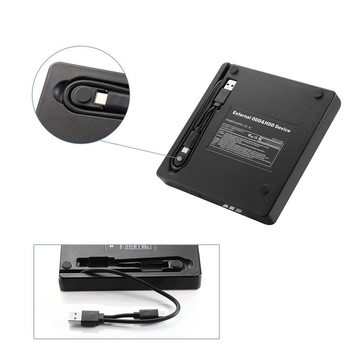 USB3.0 2-in-1 computer external optical drive DVD RW burner CD player 2 in 1 Kangbao Type C