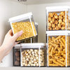 Sealed Canned Grain Storage Box Transparent Kitchen Food Plastic Household Snack Bottle Moisture-Proof Storage Jar