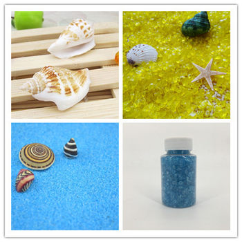 Jelly Candle Material Bottled Sea Sand Conch Shell Luminous Stone Pebble Head Ocean Candle Material Crystal Wax