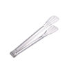 Thickened three-line 9-inch food clip 304 stainless steel barbecue bread clip steak clip cake clip wholesale hotel supplies