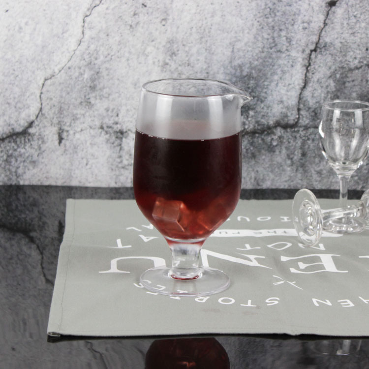 Artificial engraved goblet mixing cup spot supply blown personality crystal glass bar ktv cocktail mixer