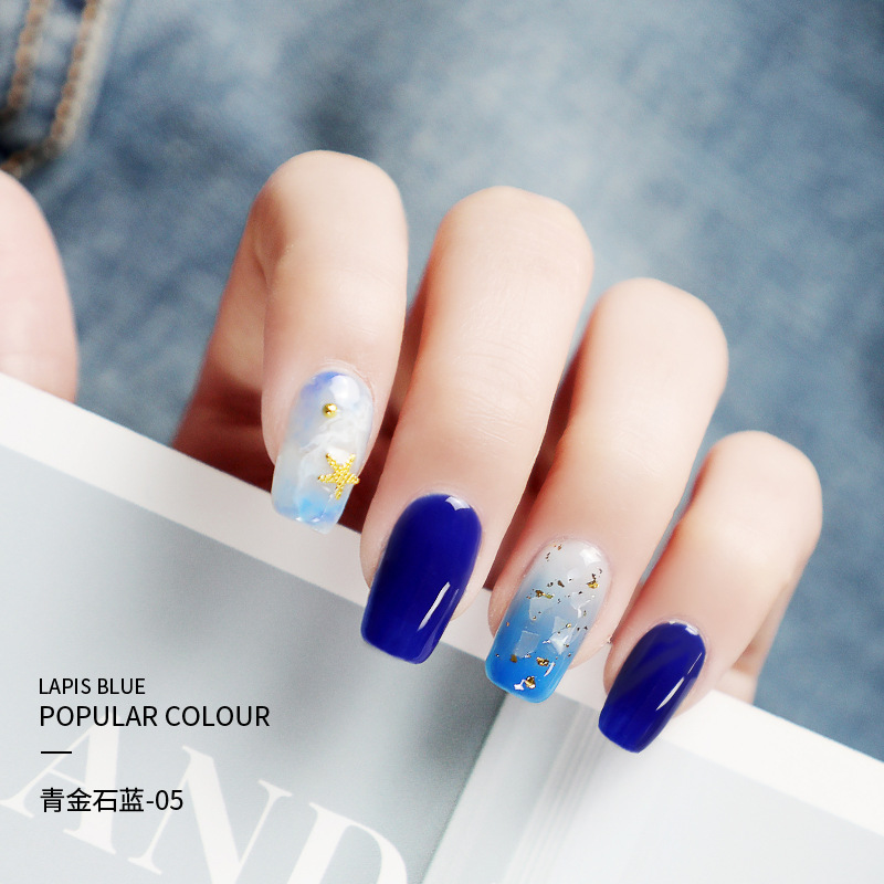 2023 New Kodan Barbie Lasting Phototherapy Nail Polish Glue Set 6 Color Nail Glue Nail Shop Special Wholesale