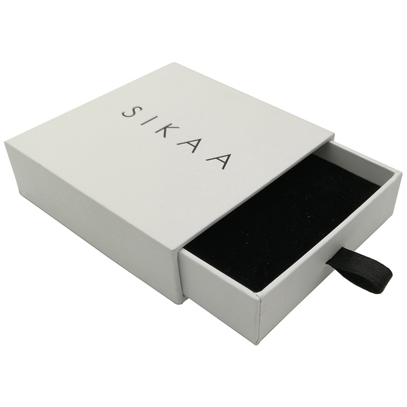 Custom Jewelry Ring Necklace Jewelry Earrings Bracelet Bracelet Earrings Box Flannel Jewelry Packaging Storage Jewelry Box