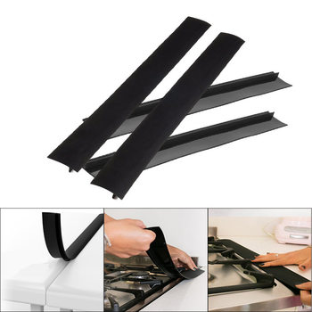 Gas Stove Gap strip sealing strip kitchen anti-oil anti-fouling sealing strip Stove Counter Gap