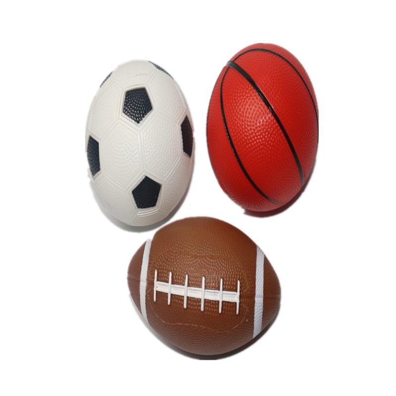 Basketball Football Football Football Ball Set Children's Toys Kindergarten Inflatable Toys 1-3 Years Old Baby Pat Ball
