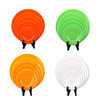 Plastic Plate Round Snack Plate Disc Creative Melamine Tableware Dinner Plate Commercial Dish Dish Dish Dish Bone Dish Household
