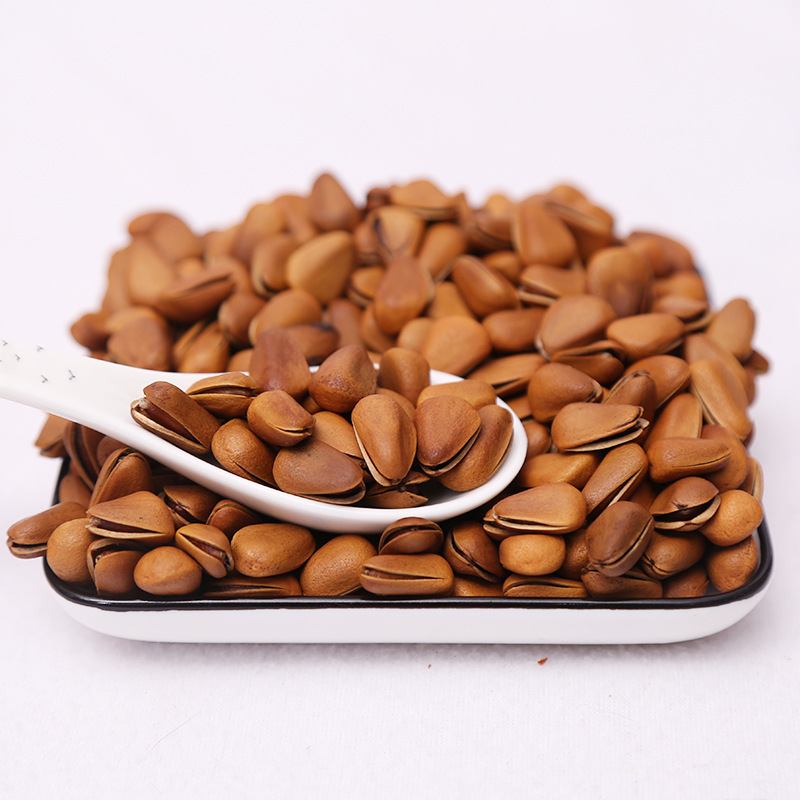 Northeast Pine Nuts factory new goods 850 large hand-peeled pine nuts dried fruit fried goods 5kg gift box open pine nuts