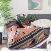 Nordic wind line blanket cross-border special sofa blanket sofa towel net red recommend a generation of double-sided use